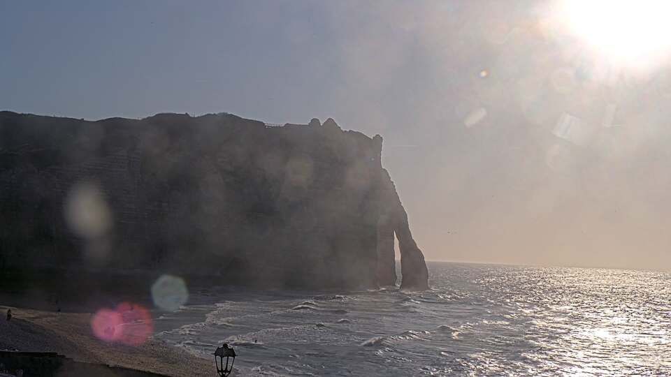 Étretat: Falaise d'Aval