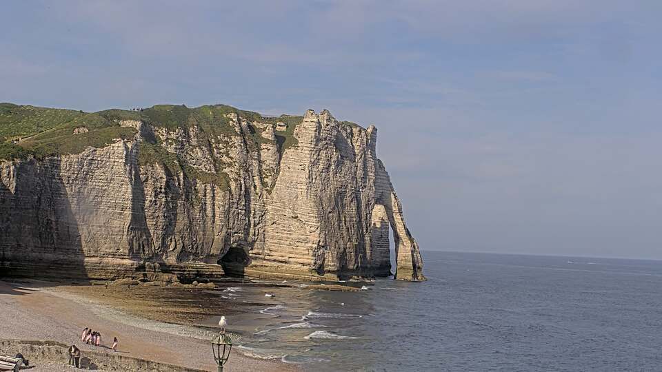 Étretat: Falaise d'Aval