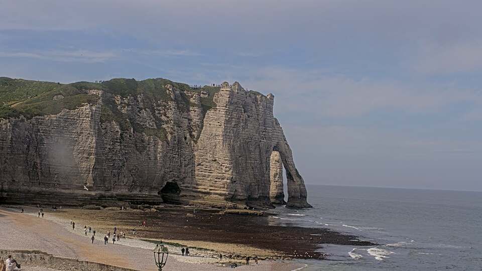 Étretat: Falaise d'Aval