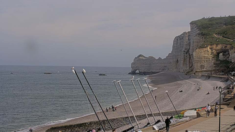 Étretat: La Falaise d'Amont