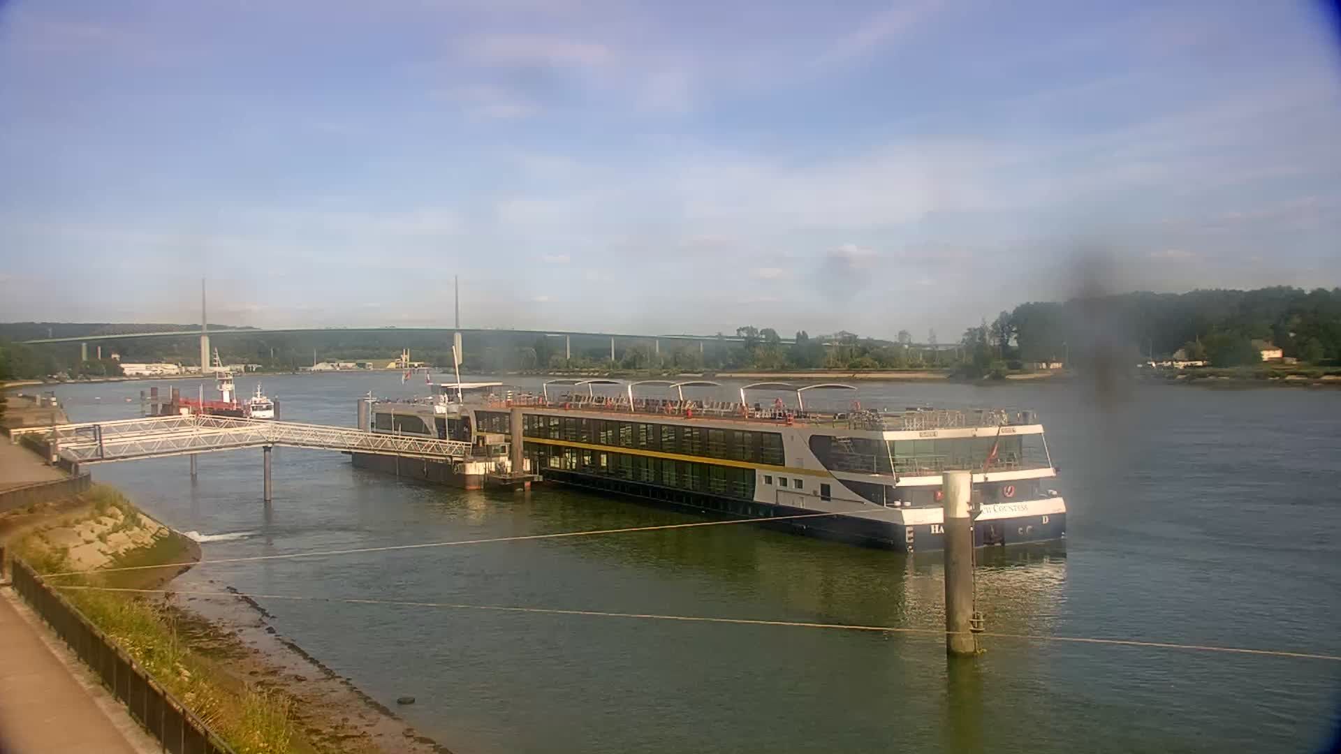 Rives-en-Seine: Caudebec-en-Caux-Vue de la Seine
