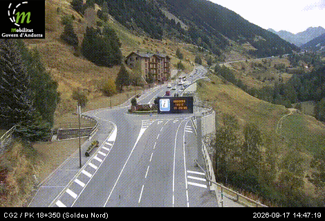 Canillo: CG2 - PK 18+350 (Soldeu Nord) - 1.854 metres