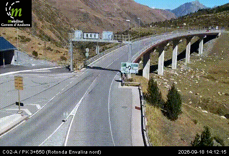 Pas de la case: CG2-A - PK 3+650 (Rotonda Envalira nord)