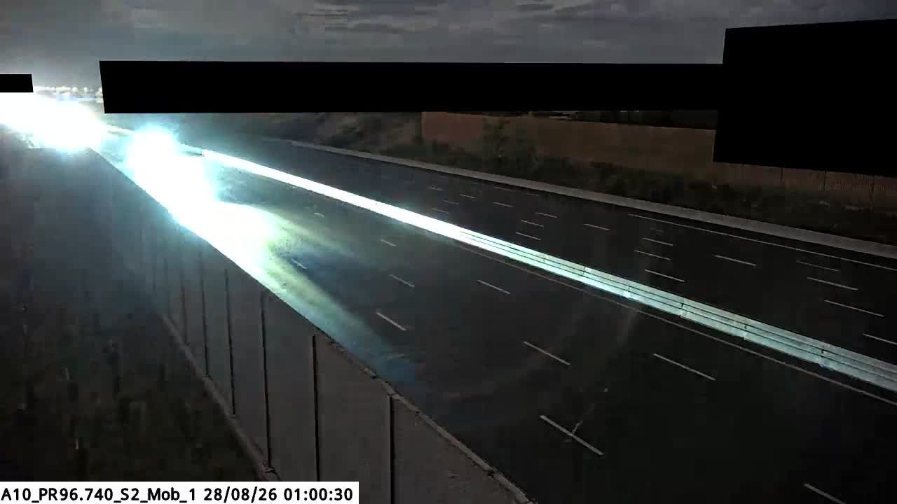 Saint-Jean-de-la-Ruelle › Nord: Bifurcation A10 et A71 près d'Orléans