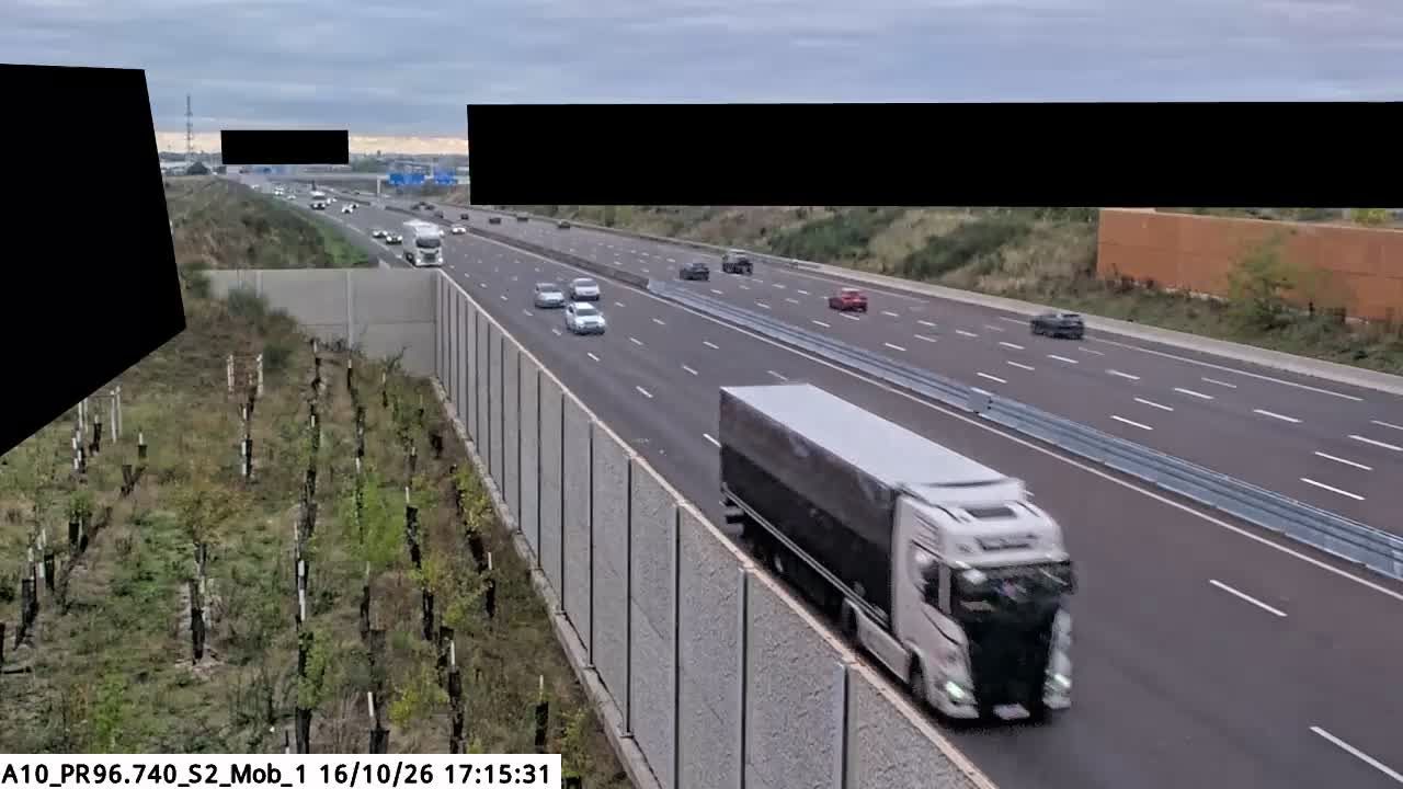 Saint-Jean-de-la-Ruelle › Nord: Bifurcation A10 et A71 près d'Orléans