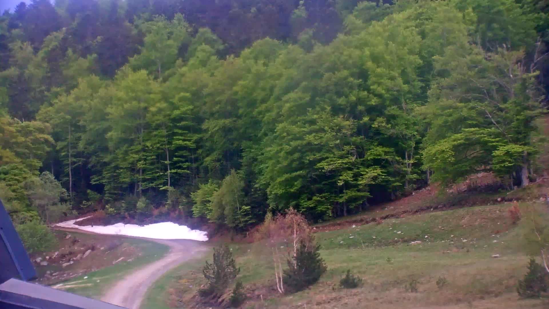 Mijanès: Départ ski de fond et snakegliss