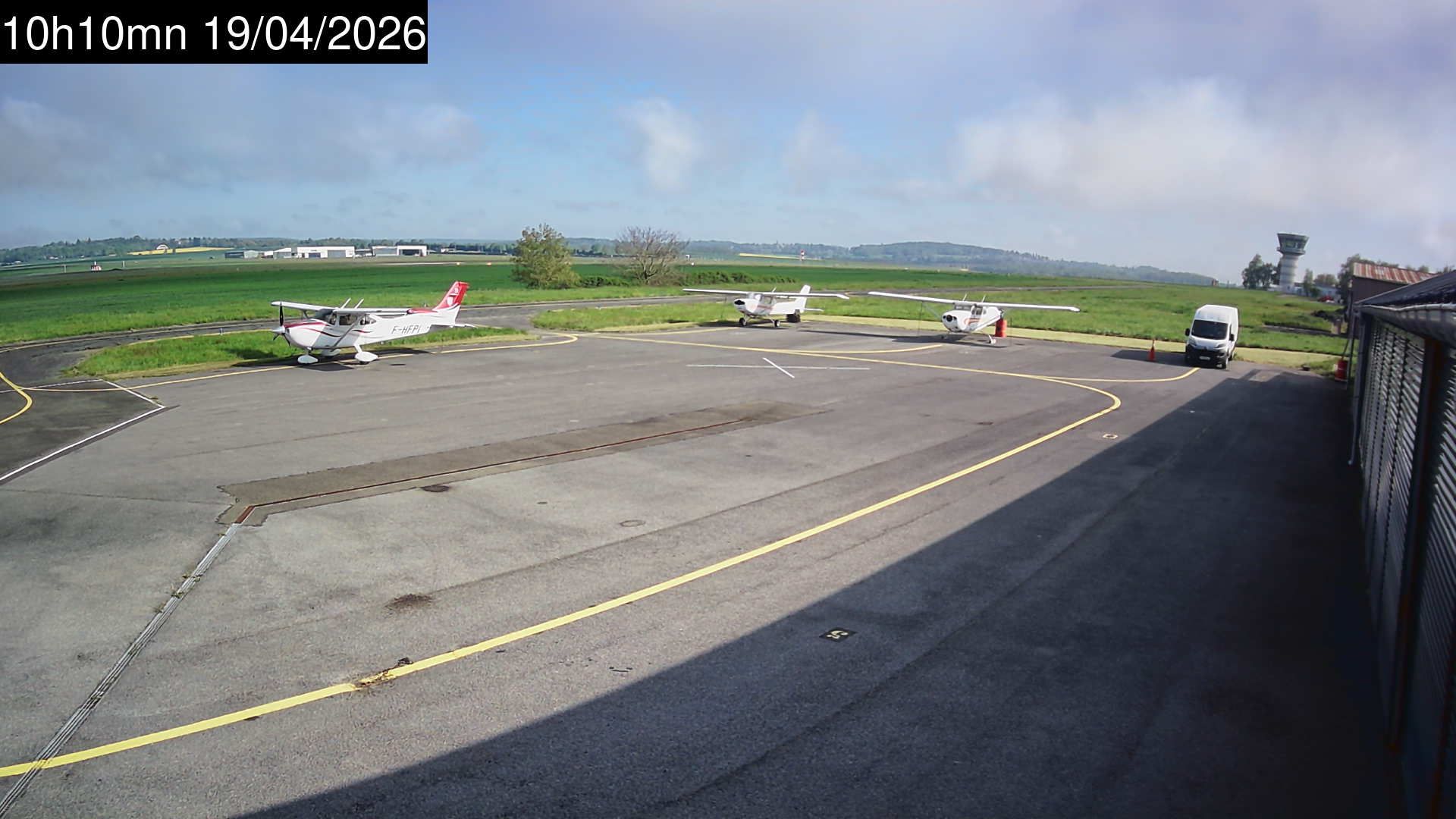 Boissy-l'Aillerie: Aeroclub Hispano-Suiza Pontoise vue Nord