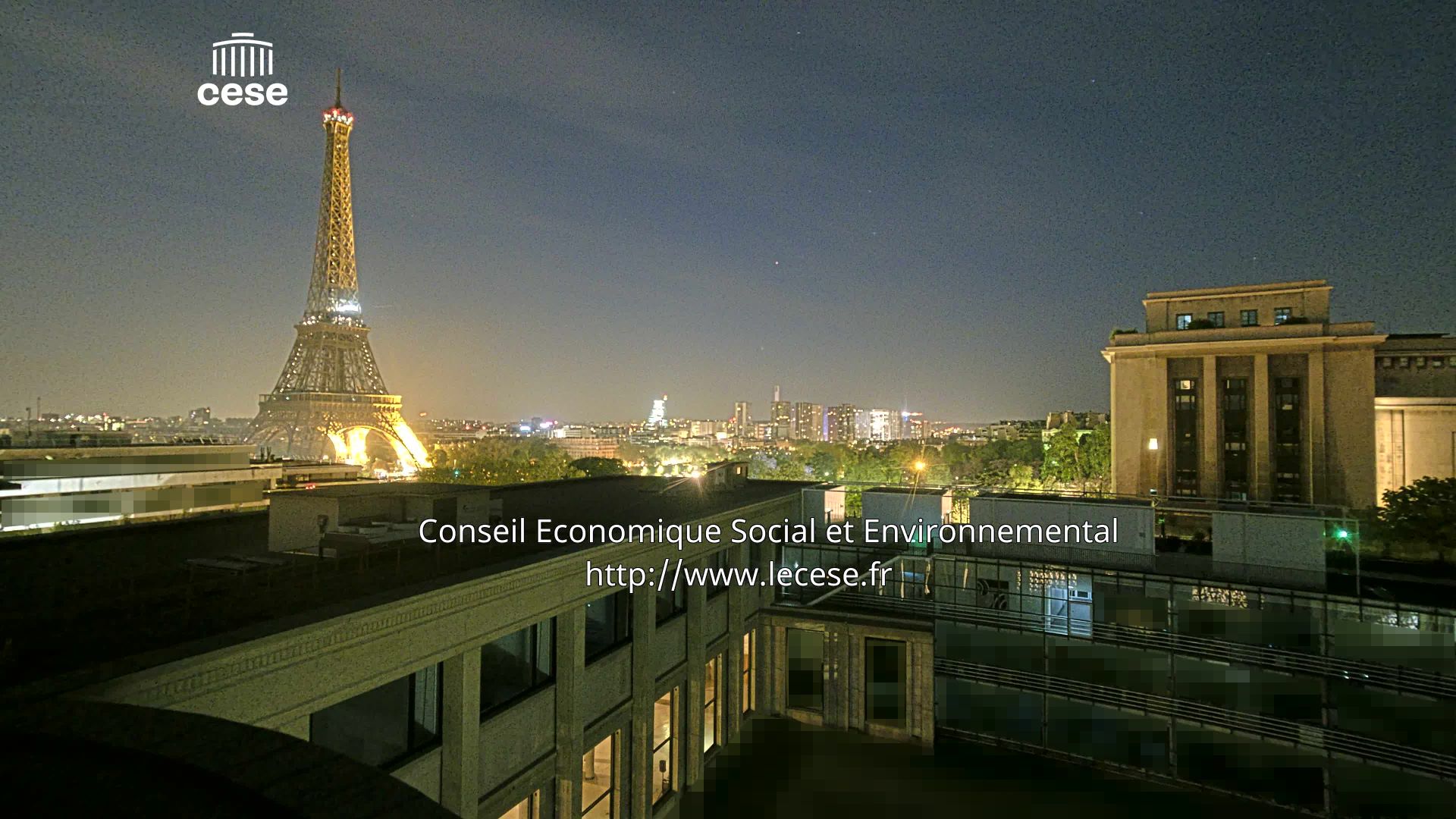 Paris: Quartier de Chaillot: Paris - La tour Eiffel CESE