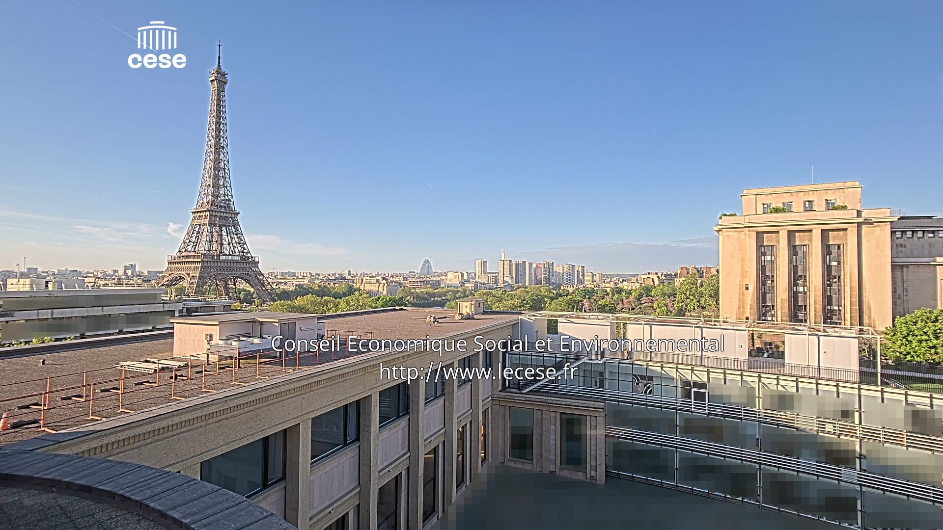 Paris: Quartier de Chaillot: Paris - La tour Eiffel CESE
