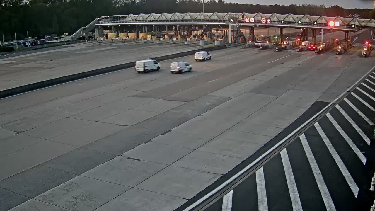 Forgès: Melun-A6 près de Melun, et Fontainebleau, vue orientée vers Lyon