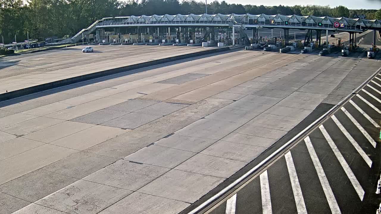 Forgès: Melun-A6 près de Melun, et Fontainebleau, vue orientée vers Lyon