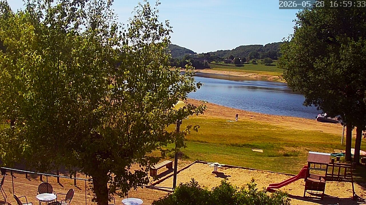 Saint-Amans-des-Cots › Ouest: Camping La Romiguière - Lac de Maury