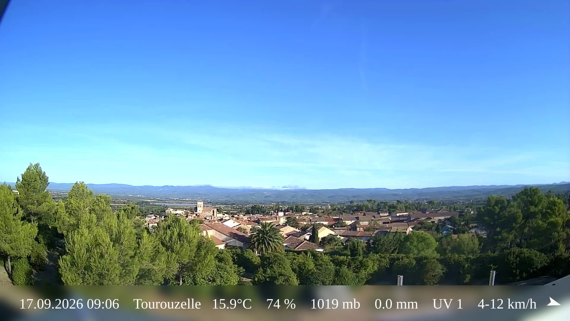 Tourouzelle › Nord: Homps - Montagne Noire