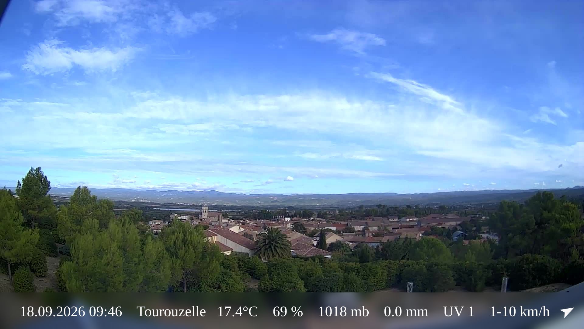 Tourouzelle › Nord: Homps - Montagne Noire