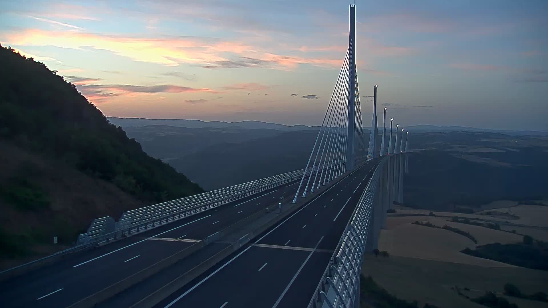Creissels: Sud du viaduc de Millau