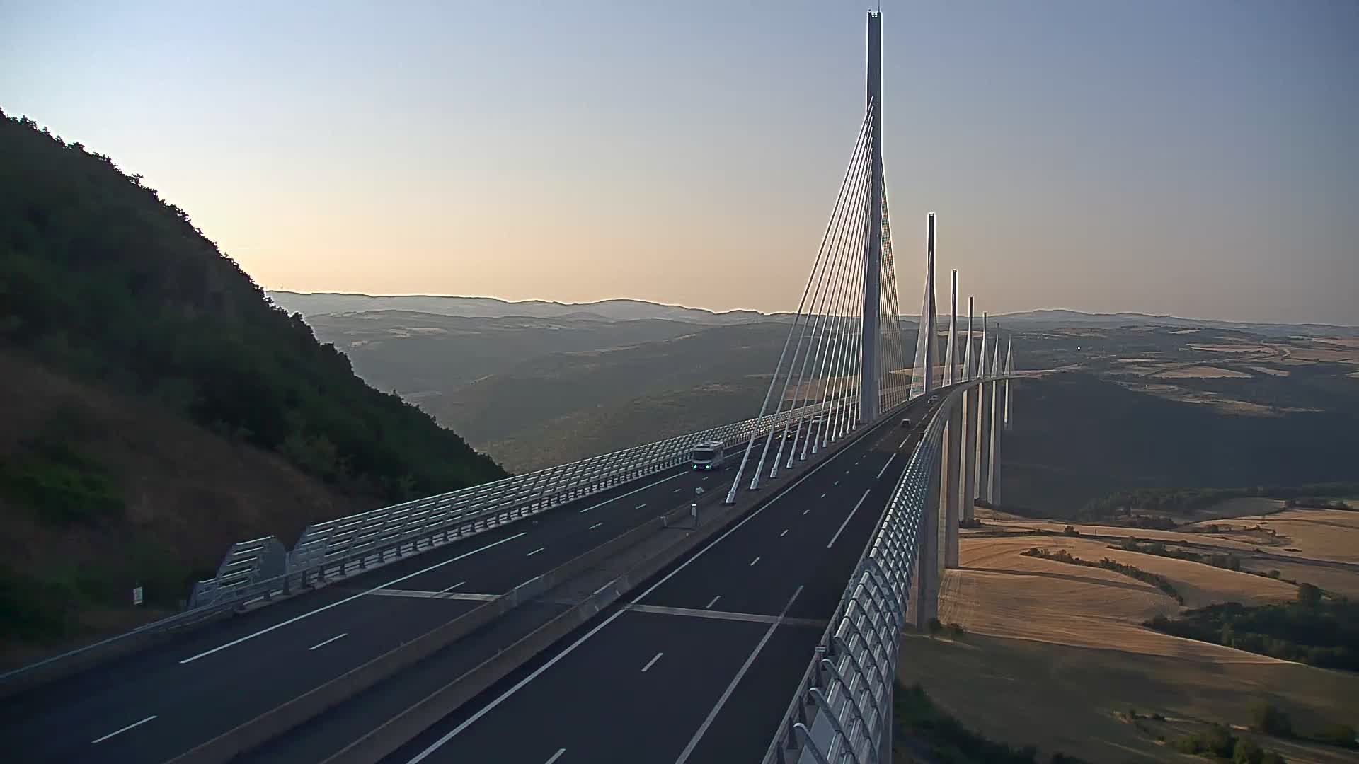 Creissels: Sud du viaduc de Millau