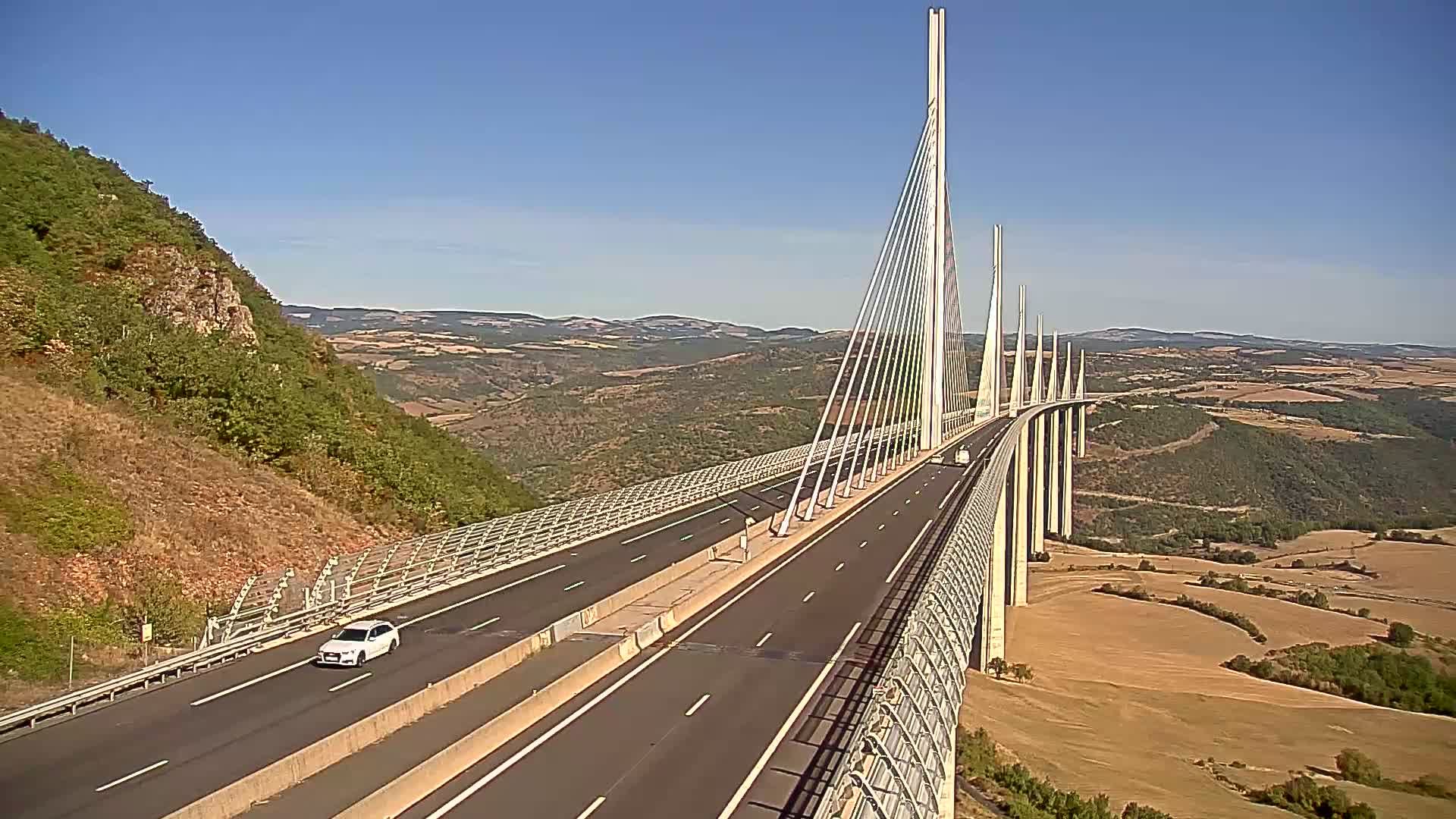 Creissels: Sud du viaduc de Millau