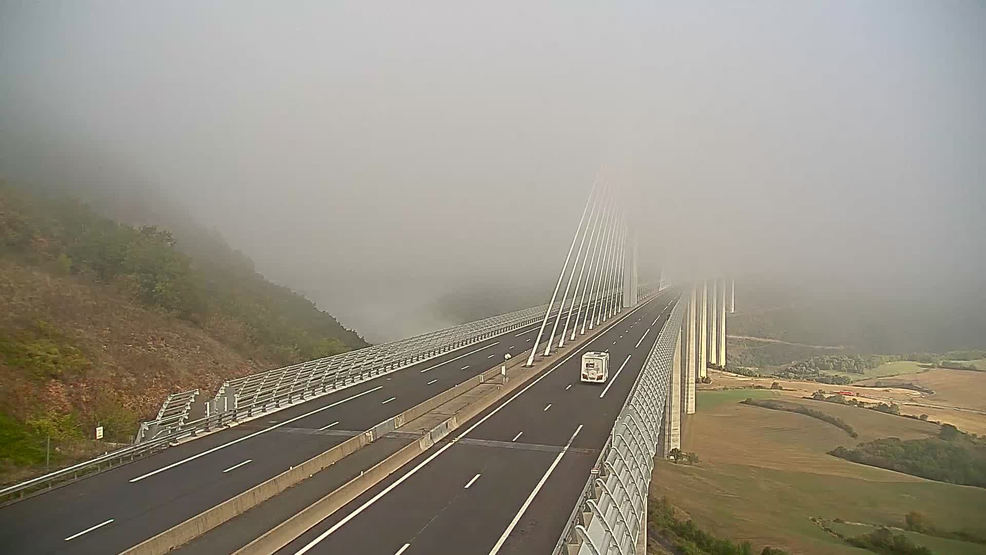 Creissels: Sud du viaduc de Millau
