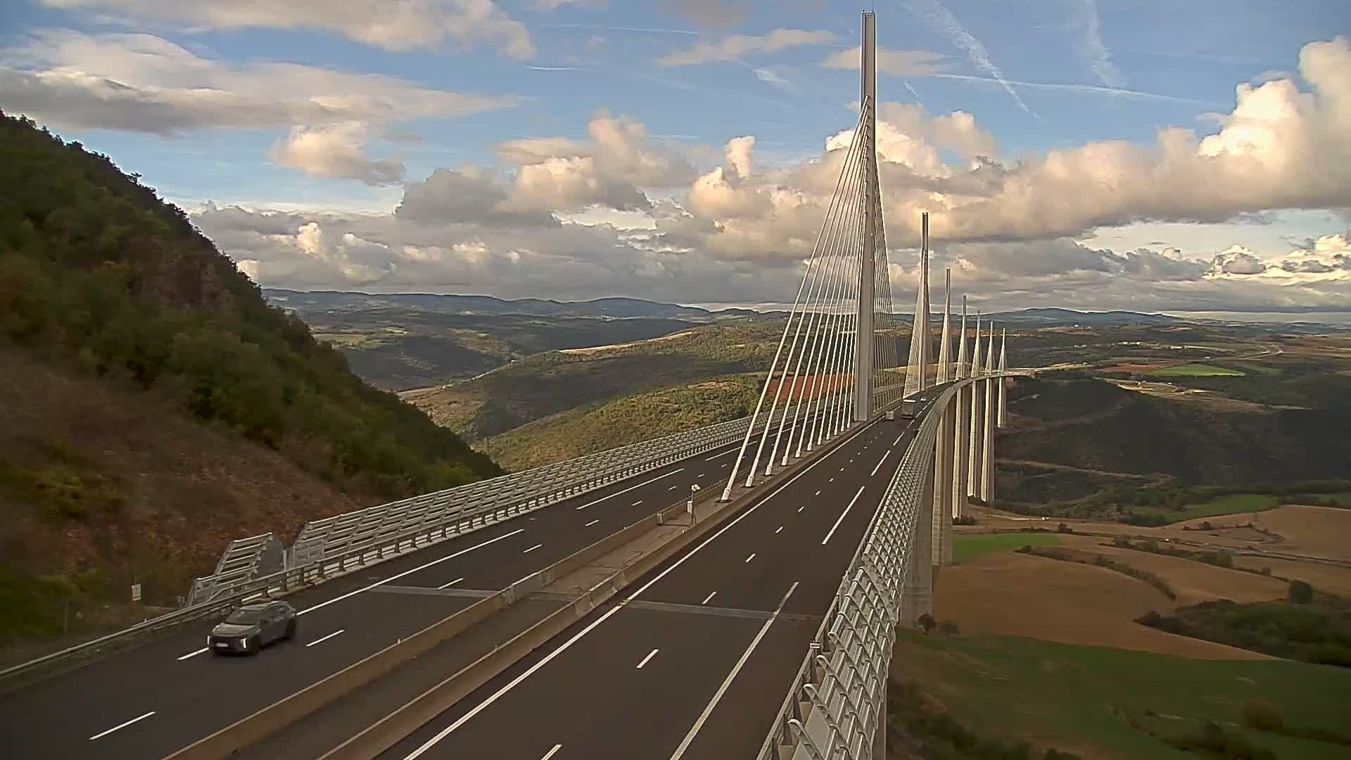 Creissels: Sud du viaduc de Millau