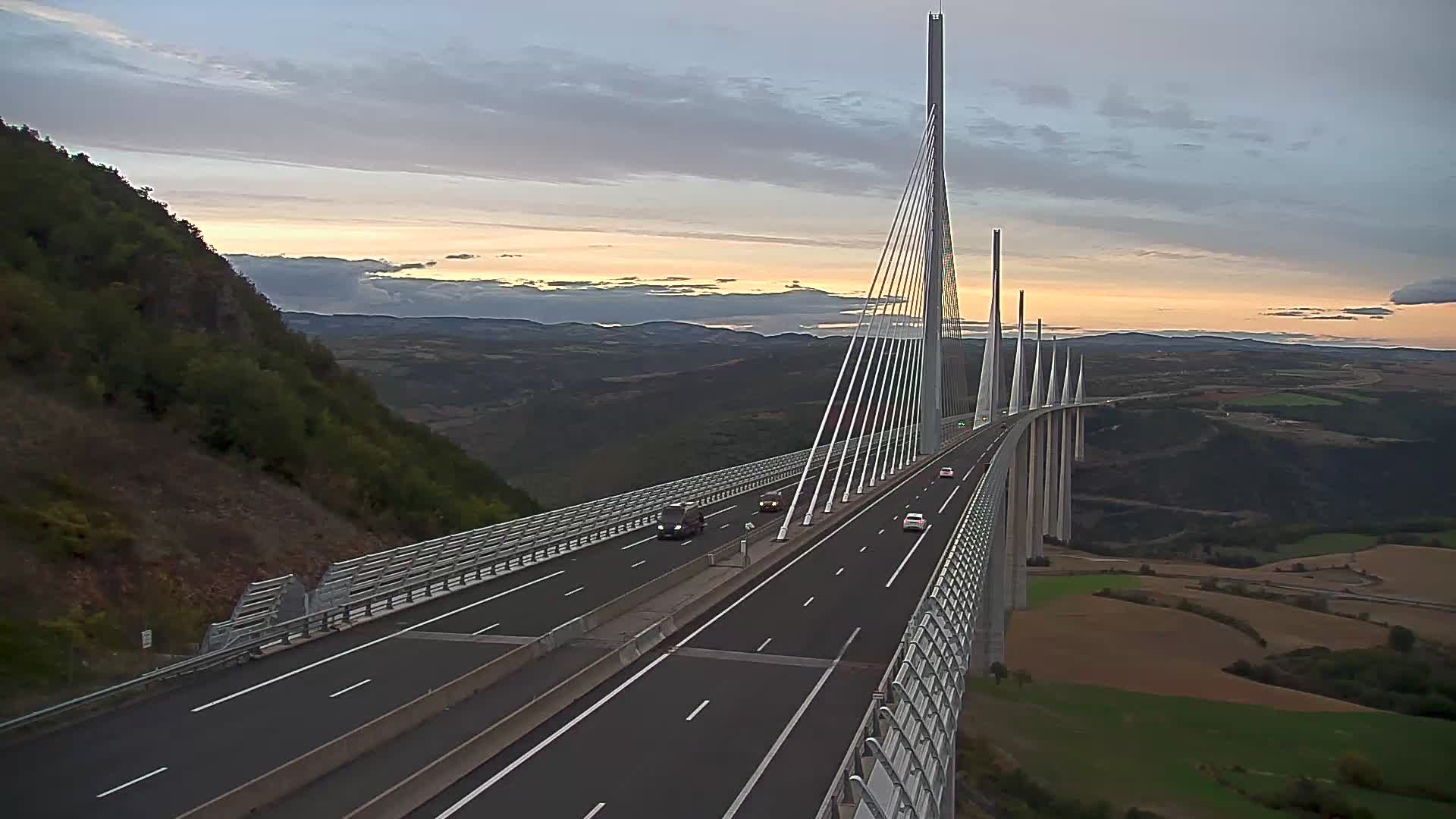 Creissels: Sud du viaduc de Millau