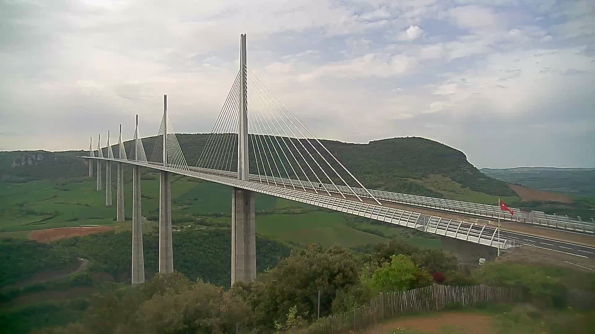 Millau: Nord du viaduc de