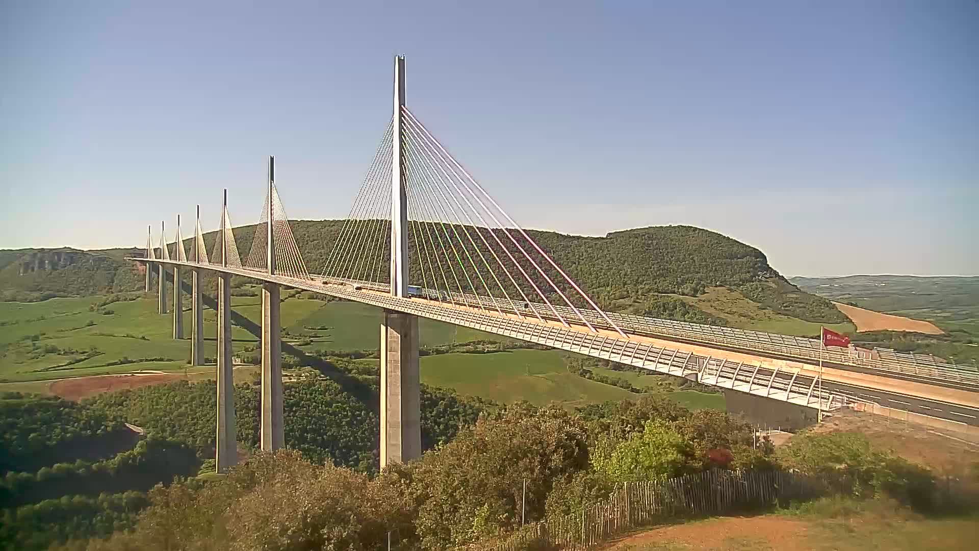 Millau: Nord du viaduc de