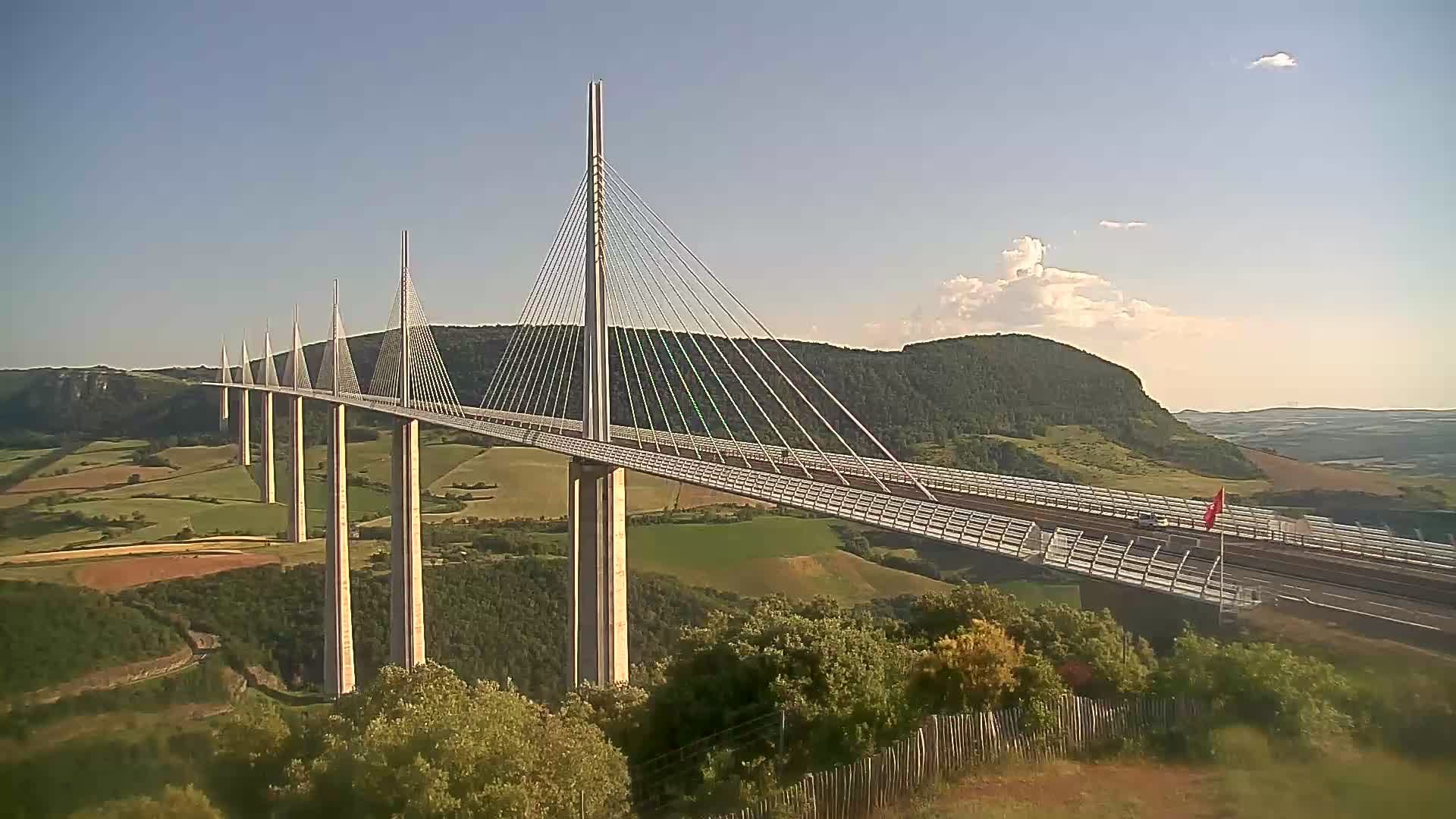 Millau: Nord du viaduc de