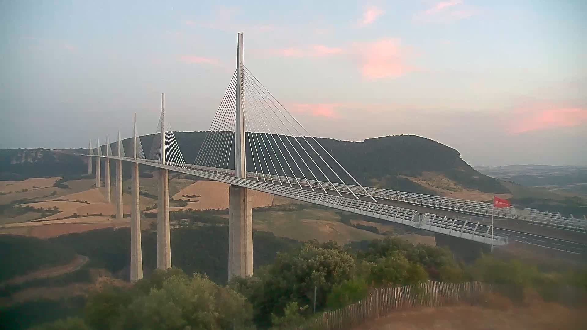 Millau: Nord du viaduc de