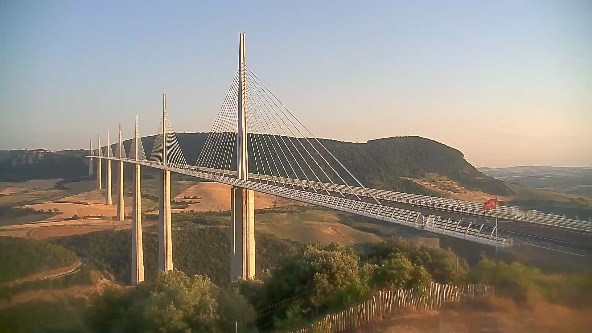 Millau: Nord du viaduc de