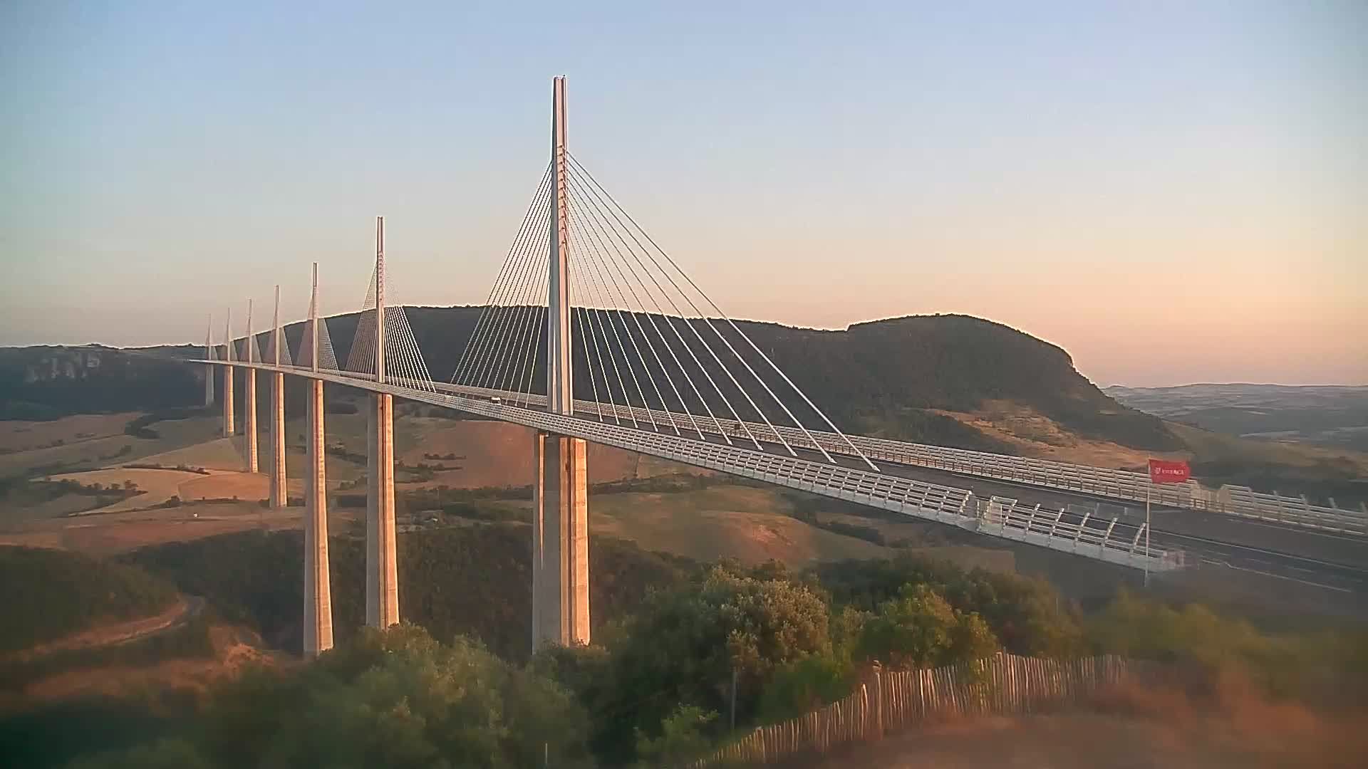 Millau: Nord du viaduc de