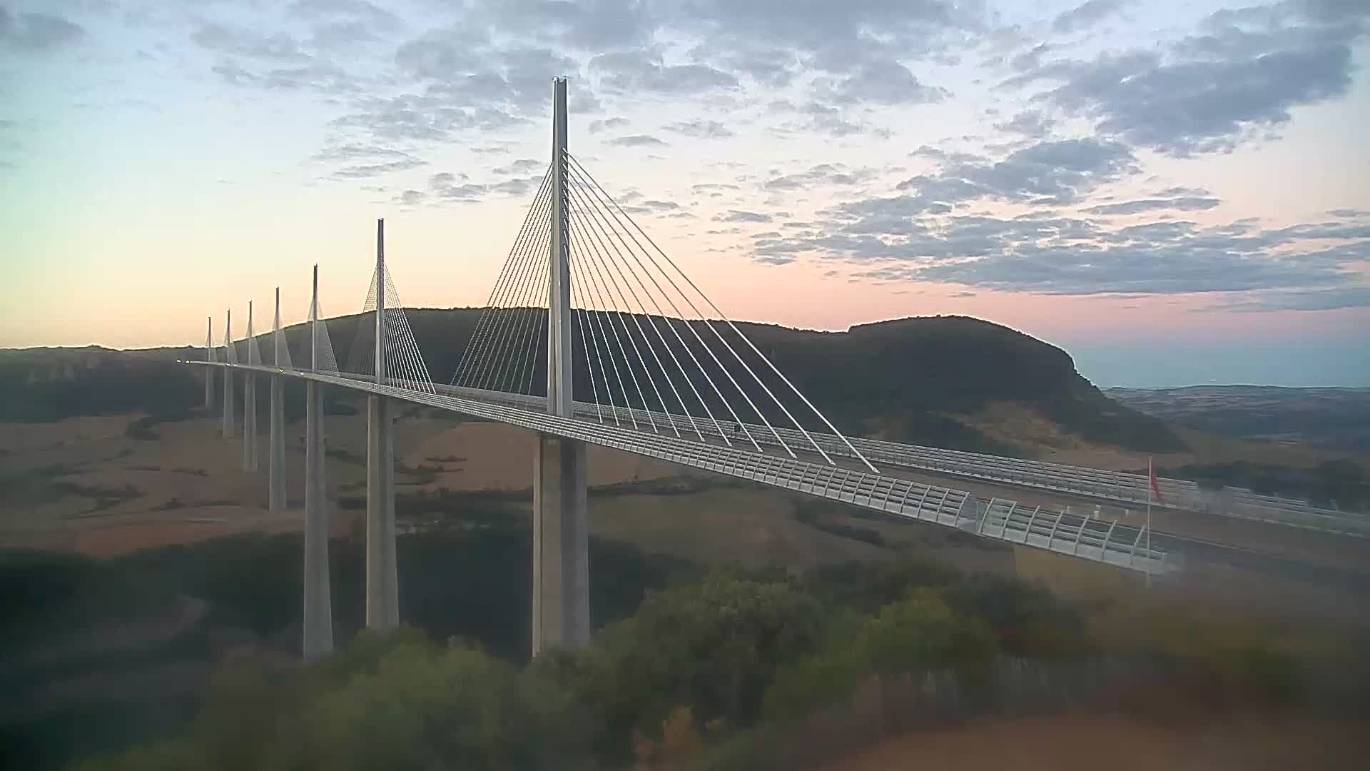 Millau: Nord du viaduc de
