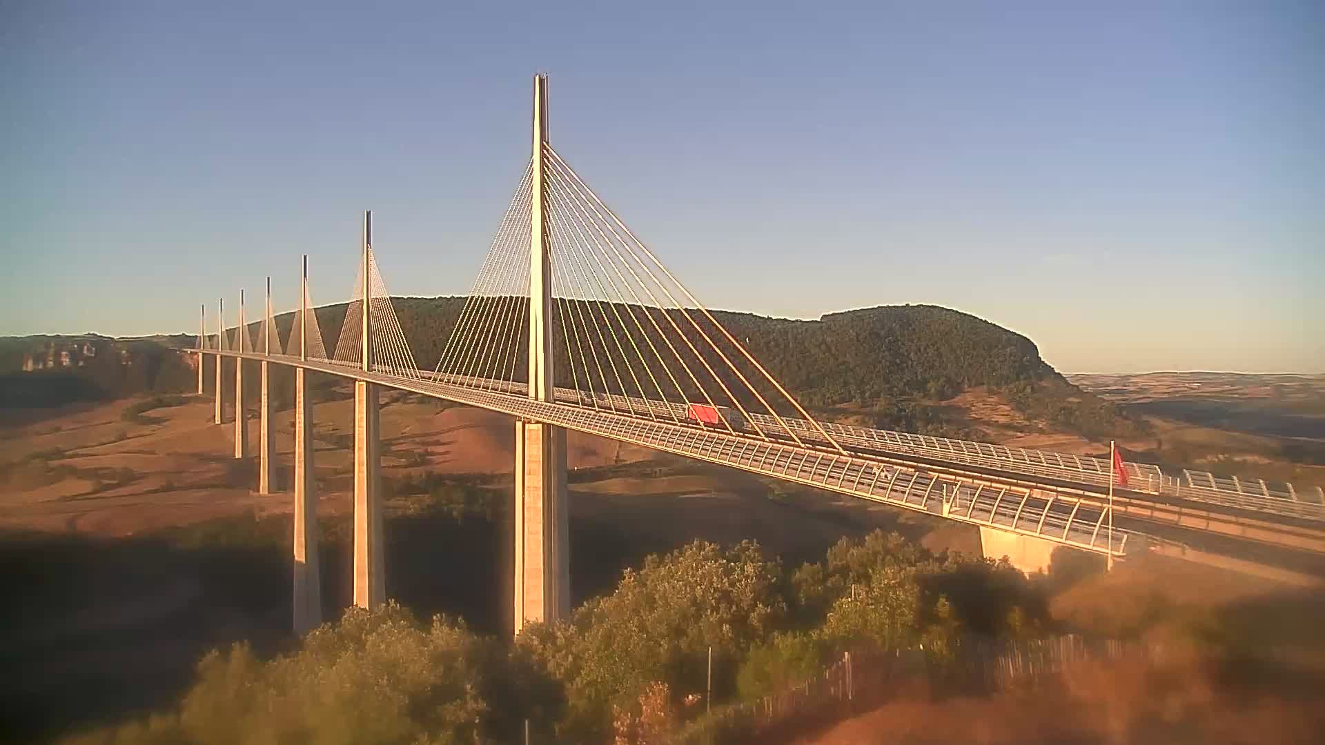 Millau: Nord du viaduc de