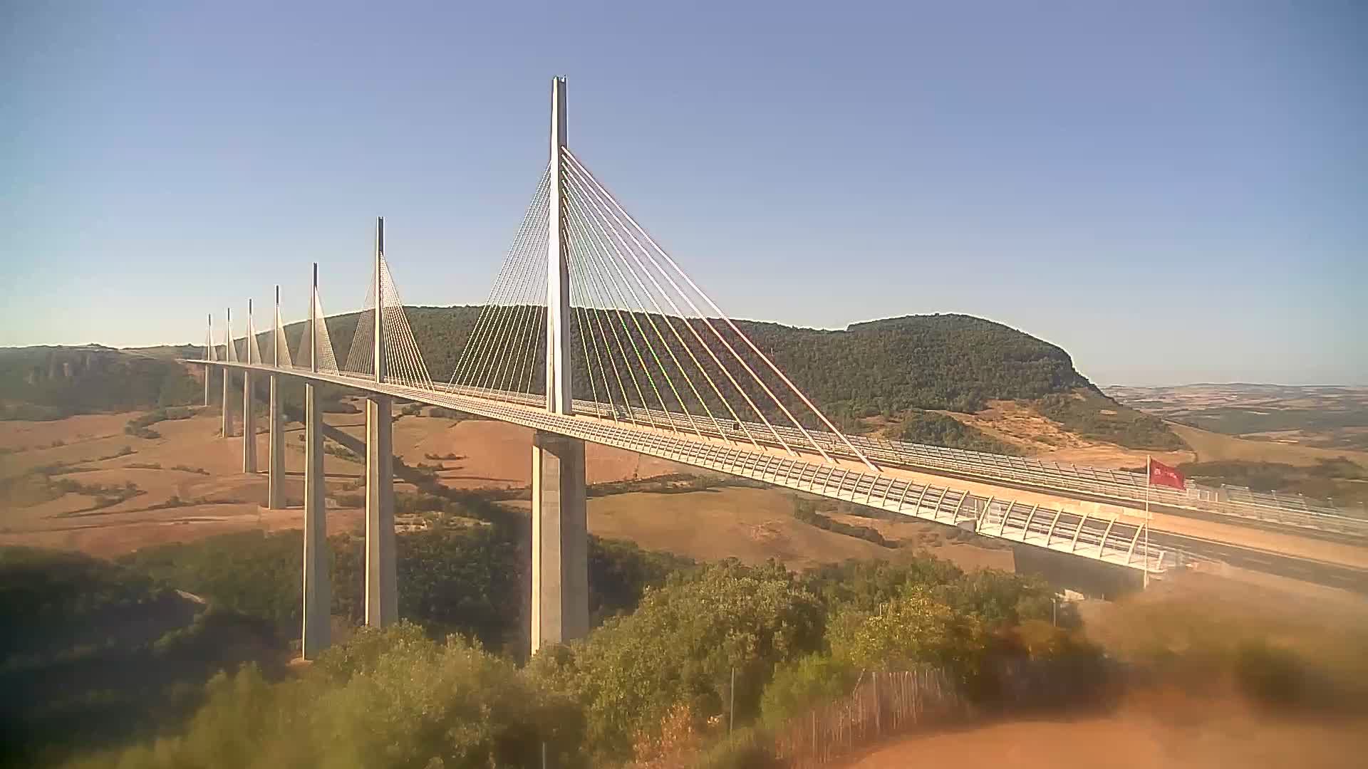 Millau: Nord du viaduc de
