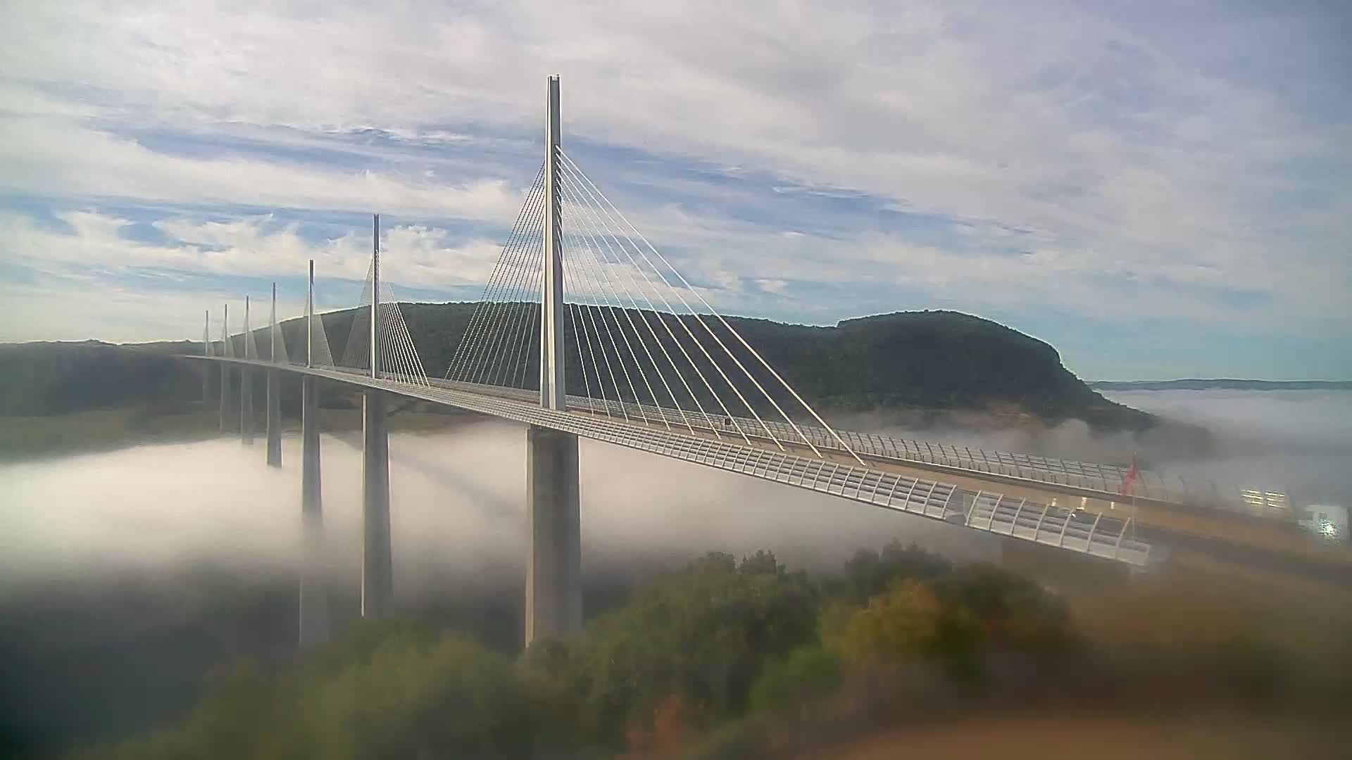 Millau: Nord du viaduc de