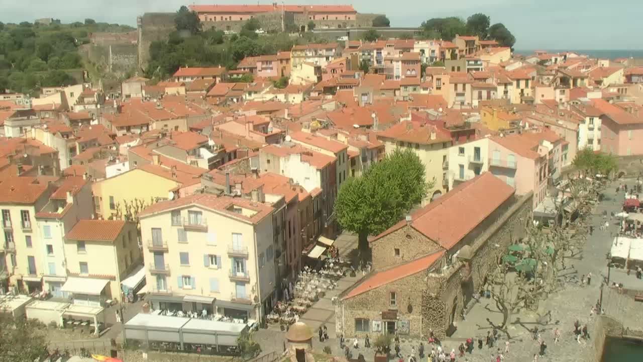 Collioure: Panoramique vidéo