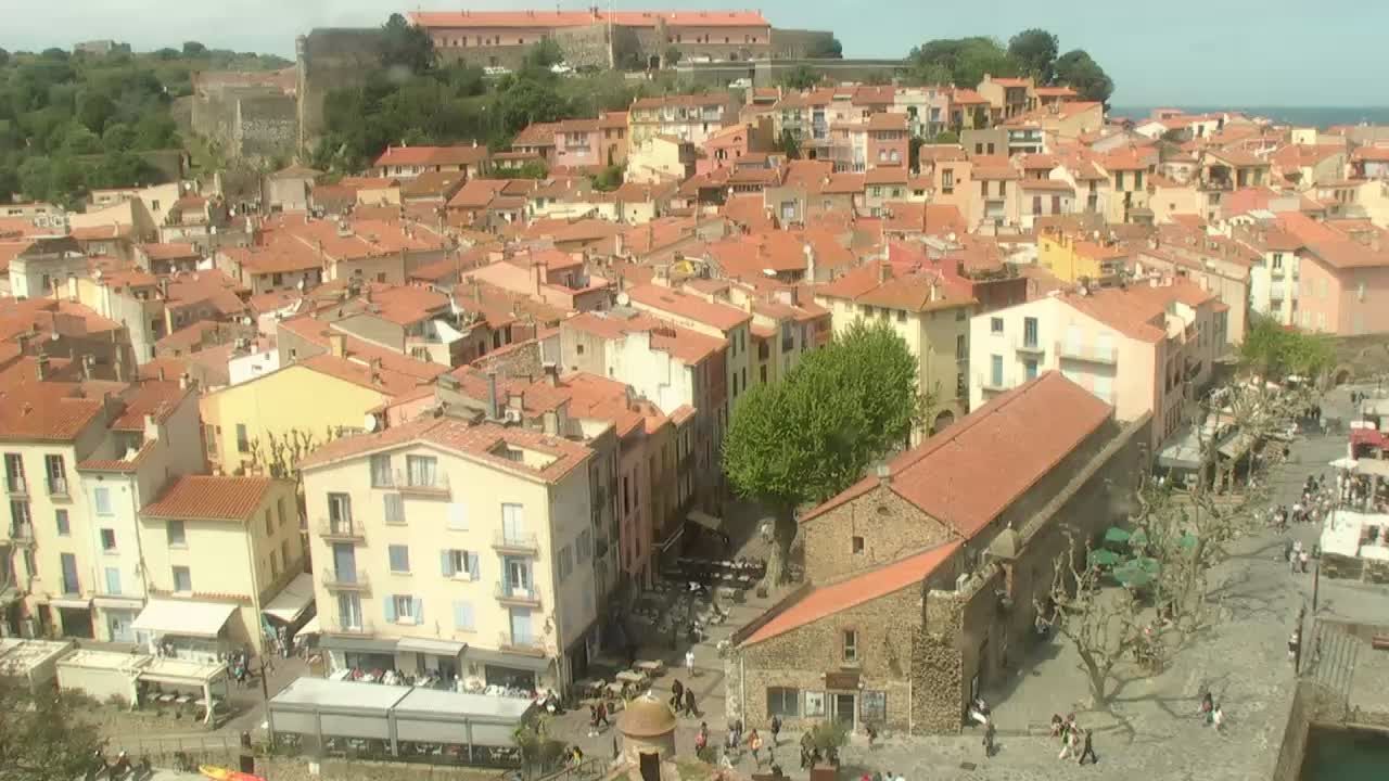 Collioure: Panoramique vidéo