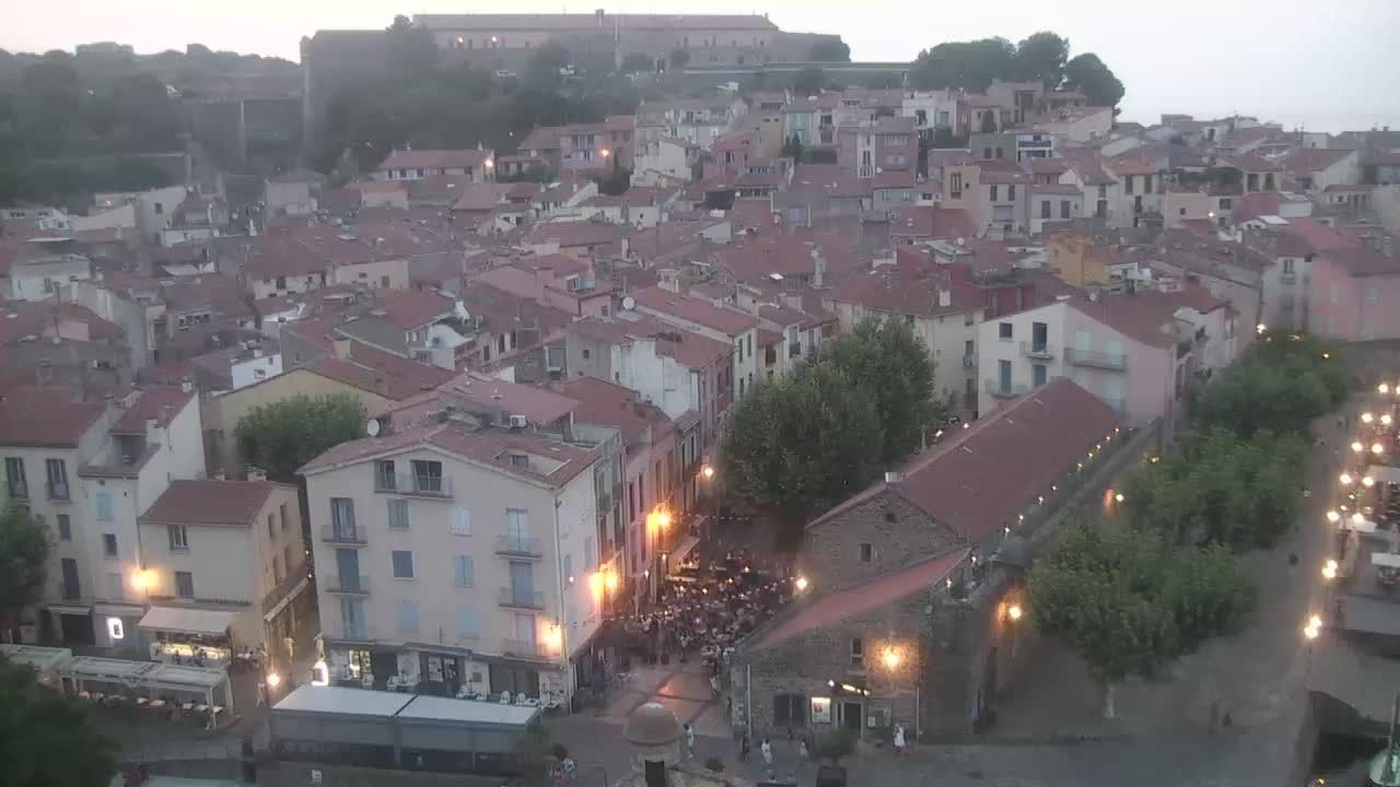Collioure › Ouest: Panoramique vidéo