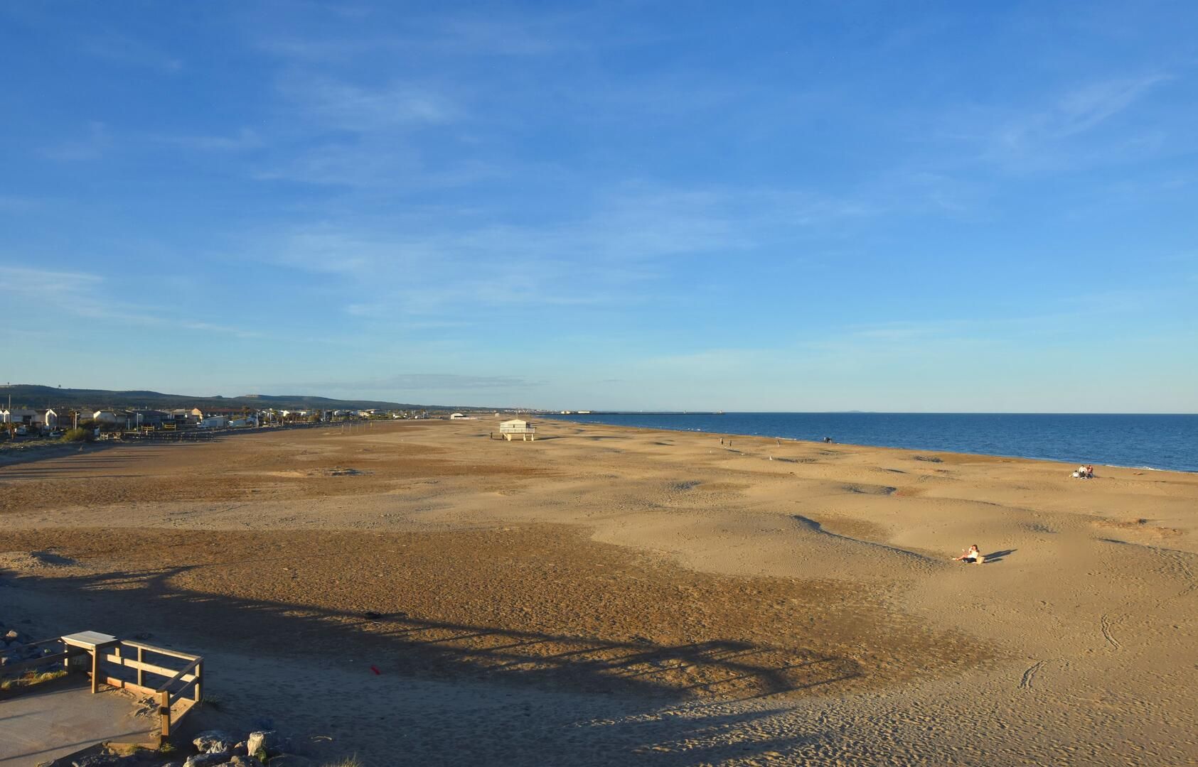 Gruissan: Plage des Chalets