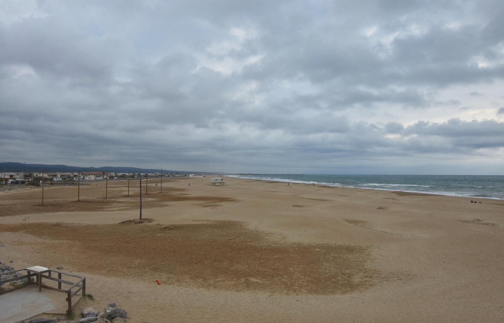 Gruissan: Plage des Chalets