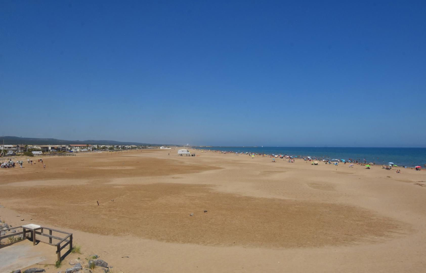 Gruissan: Plage des Chalets