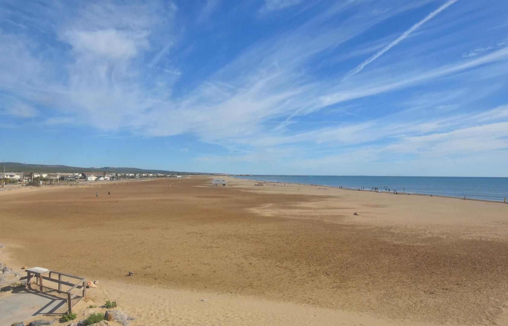 Gruissan: Plage des Chalets