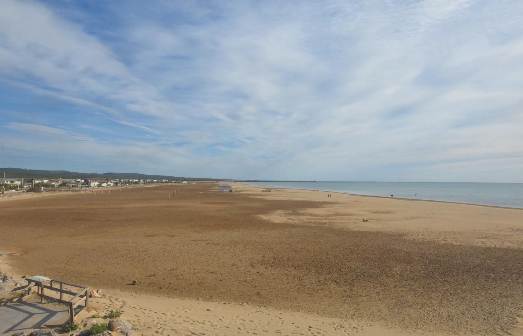 Gruissan: Plage des Chalets