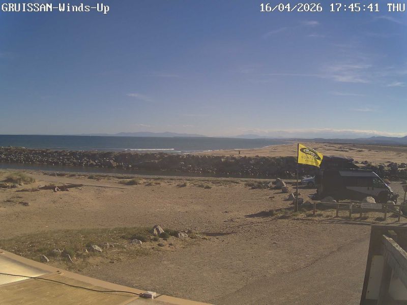 Gruissan: plage mateille