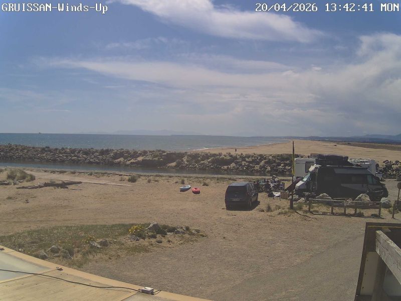 Gruissan: plage mateille