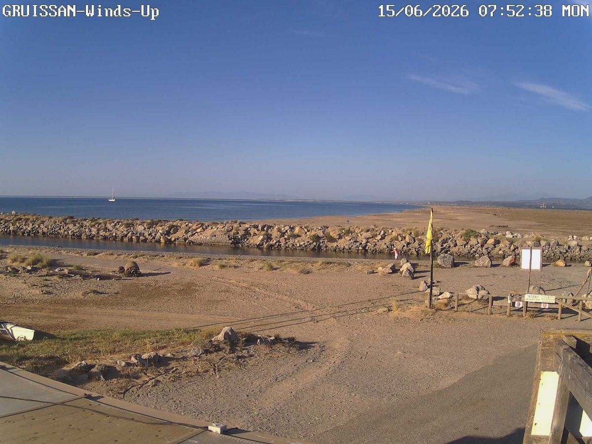 Gruissan: plage mateille