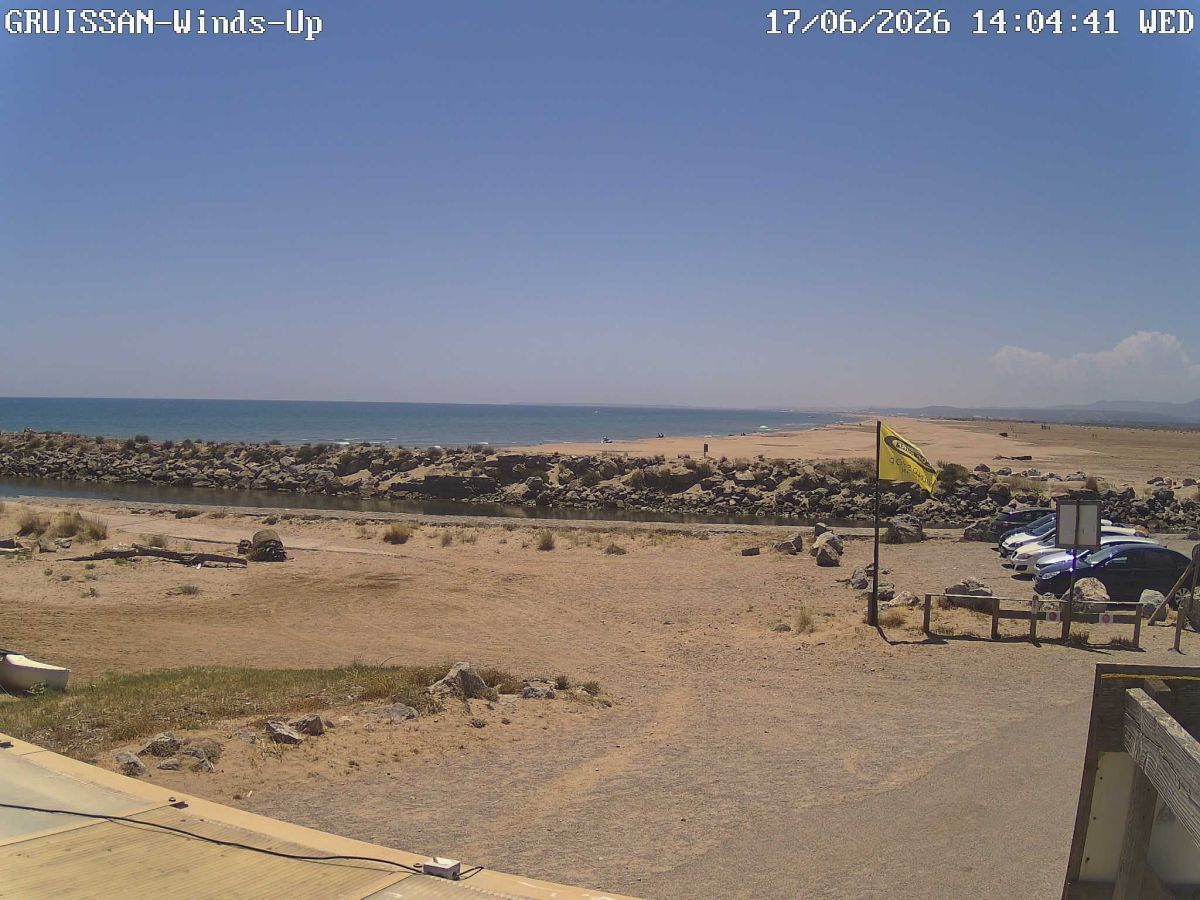 Gruissan: plage mateille