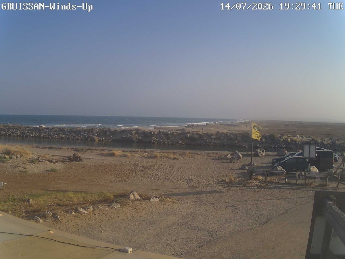 Gruissan: plage mateille