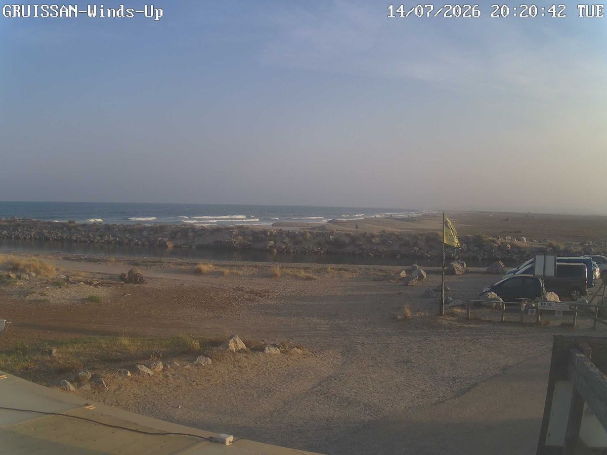 Gruissan: plage mateille