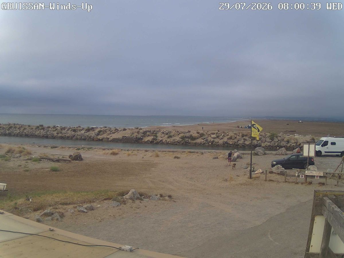 Gruissan: plage mateille