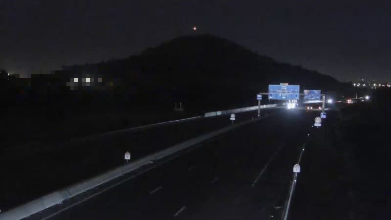 Clermont-Ferrand: A75 près de - à hauteur de La Pardieu, vue orientée vers Paris